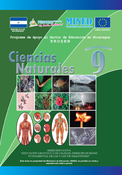 Libro de Ciencias Naturales 9no Noveno Grado Nicaragua MINED