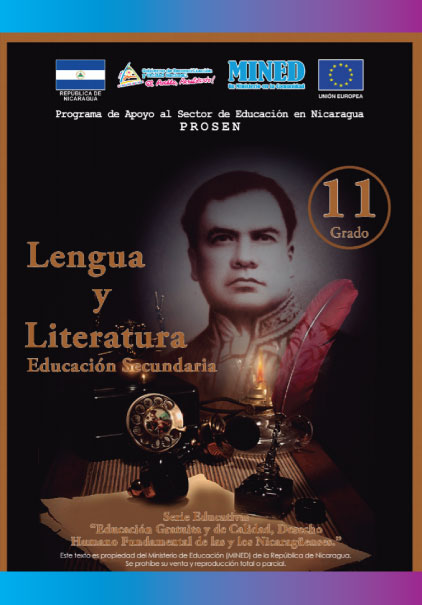 Libro de Lengua y Literatura 11mo Undecimo Grado Nicaragua MINED