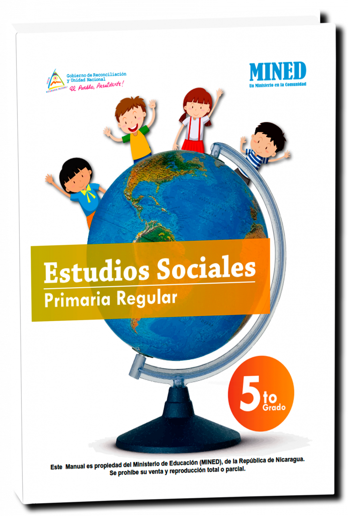 Libro De Estudios Sociales 5to Quinto Grado Mined Nicaragua
