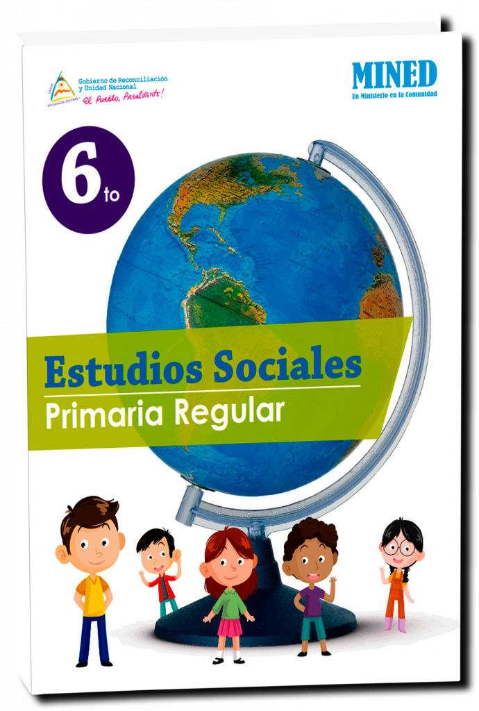 Libro De Estudios Sociales 6to Sexto Grado Nicaragua Mined