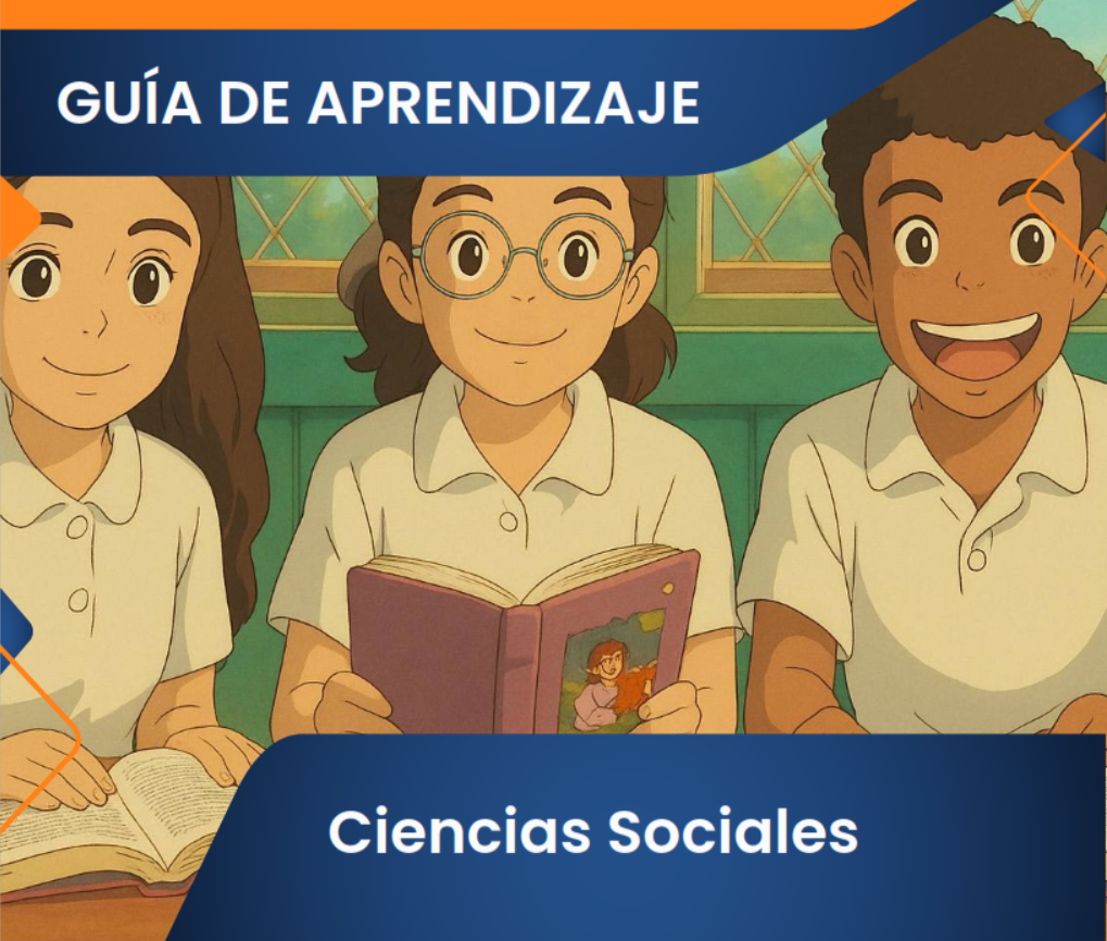 imagen de la guía de aprendizaje ciencias sociales 8vo grado