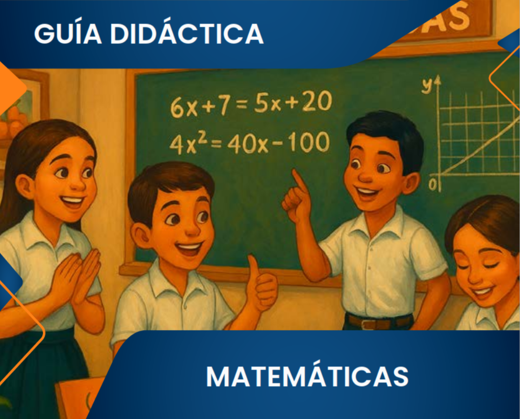 Imagen de la guía de aprendizaje matemática 7mo grado